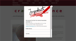 Desktop Screenshot of craniobalance.at